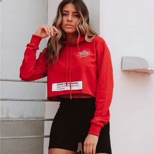 Swisher Sweets Swisher Shield Crop Hoodie